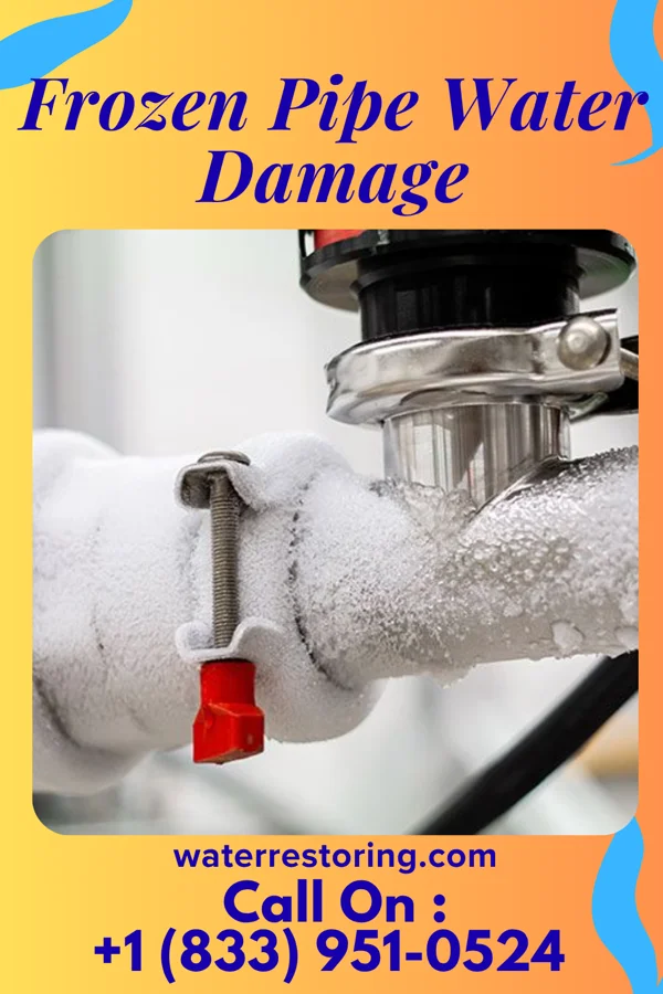 Frozen Pipe Water Damage in Tarsney Lakes, MO